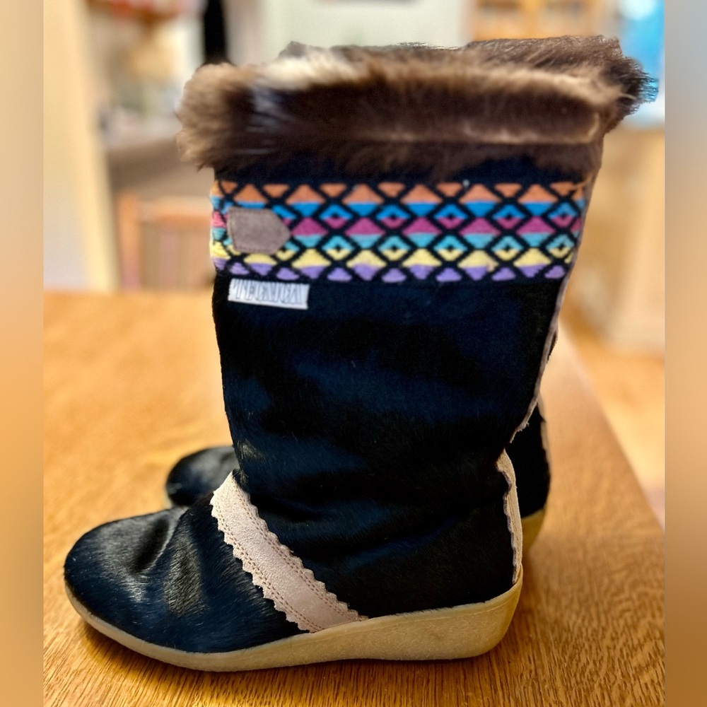 Vintage Fur Tecnica Boots